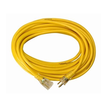 Southwire Extension Cord, 12 AWG, Yellow, 50 ft 2884AC